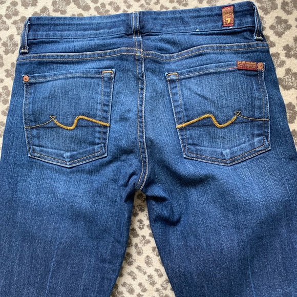 7 For all mankind Kimmie bootcut jeans size 27 - Picture 2 of 6